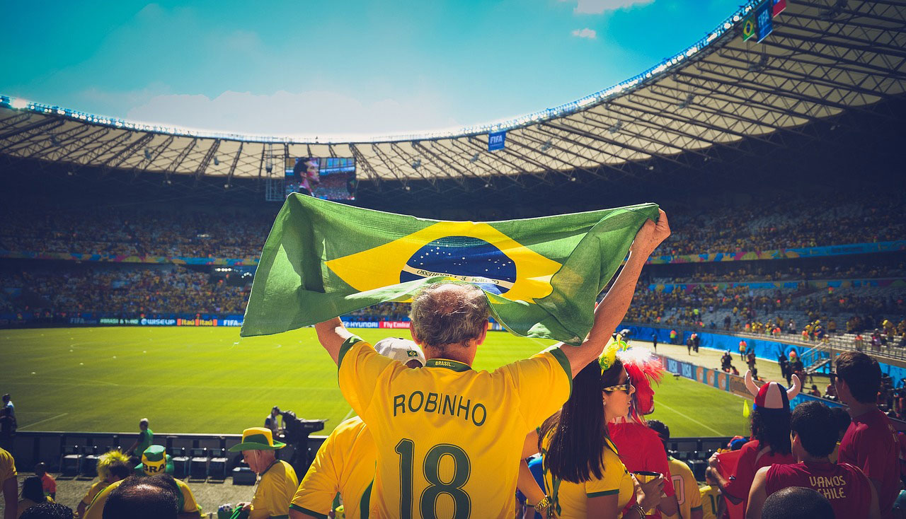 Brazilian soccer fan