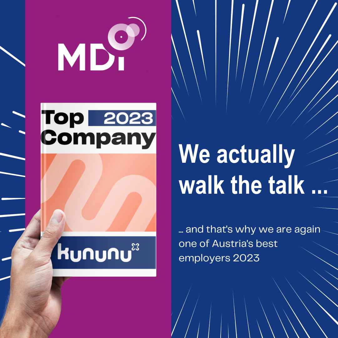 MDI Kununu Siegel Austria's best employers 2023